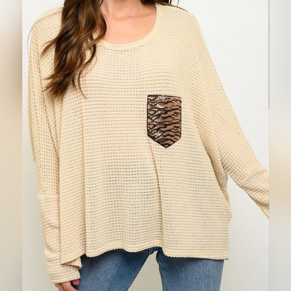 Carsen Waffle Long Sleeve